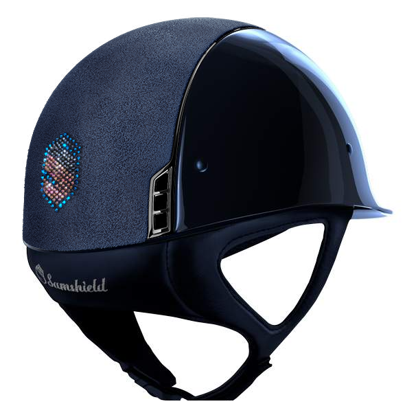 Samshield Reithelm Glossy blu AlcShieSwHo cb Samshield Reithelm Glossy blu AlcShieSwHo cb
