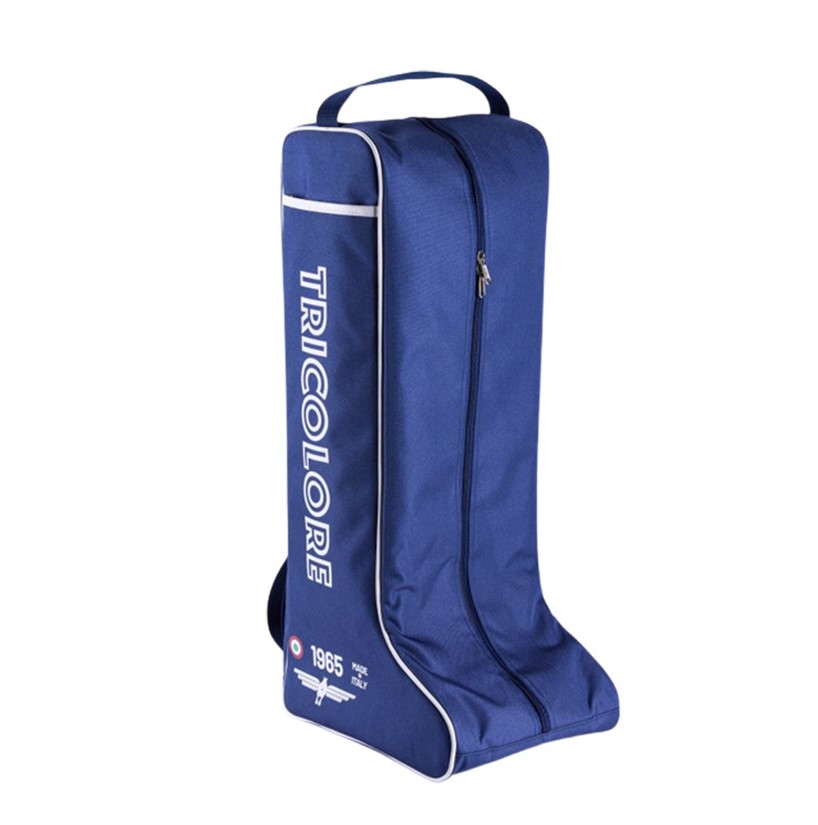 Tricolore Stiefeltasche blau