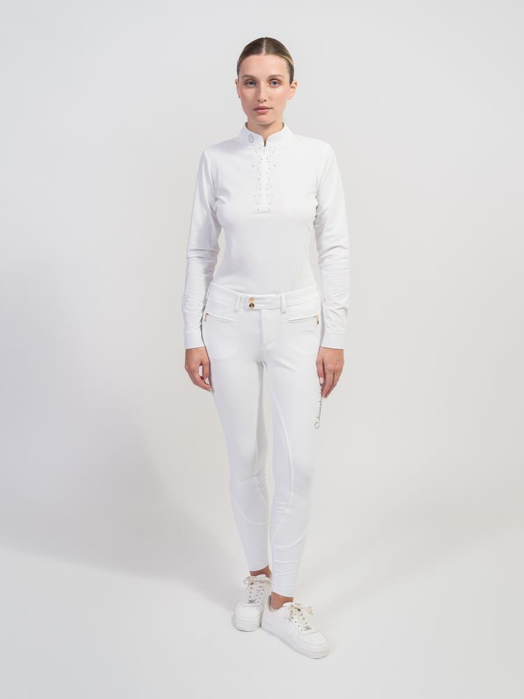 Samshield Langarm Turniershirt LOISE CRYS LEAF FW23