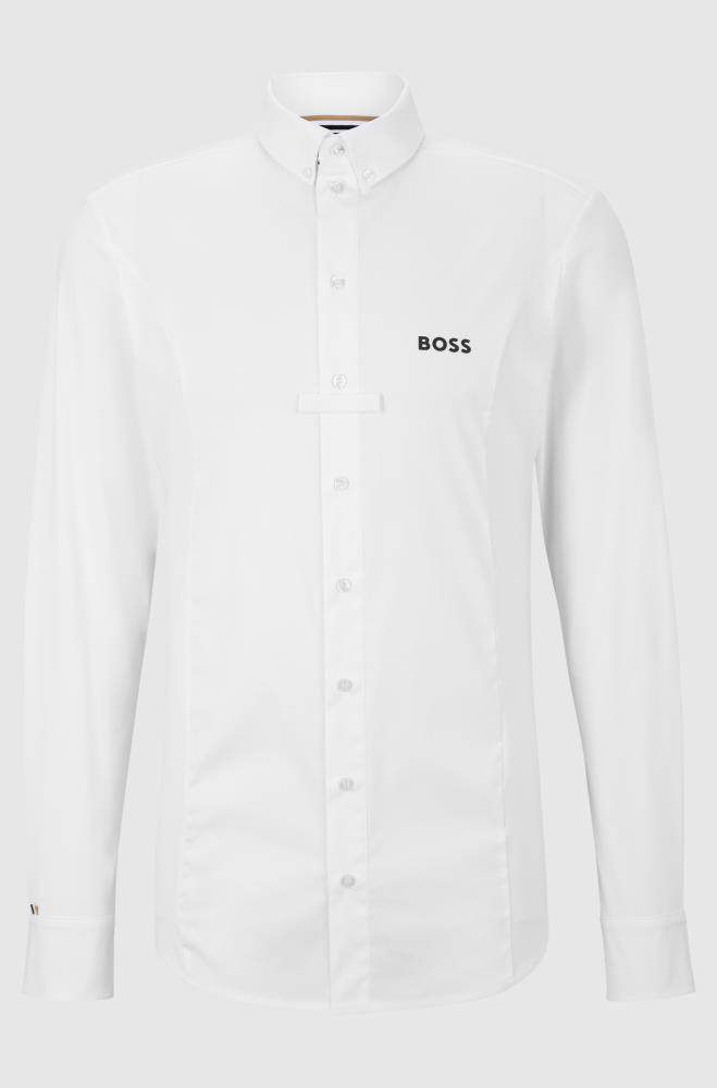 Boss Equestrian NORMAN Show Shirt White L