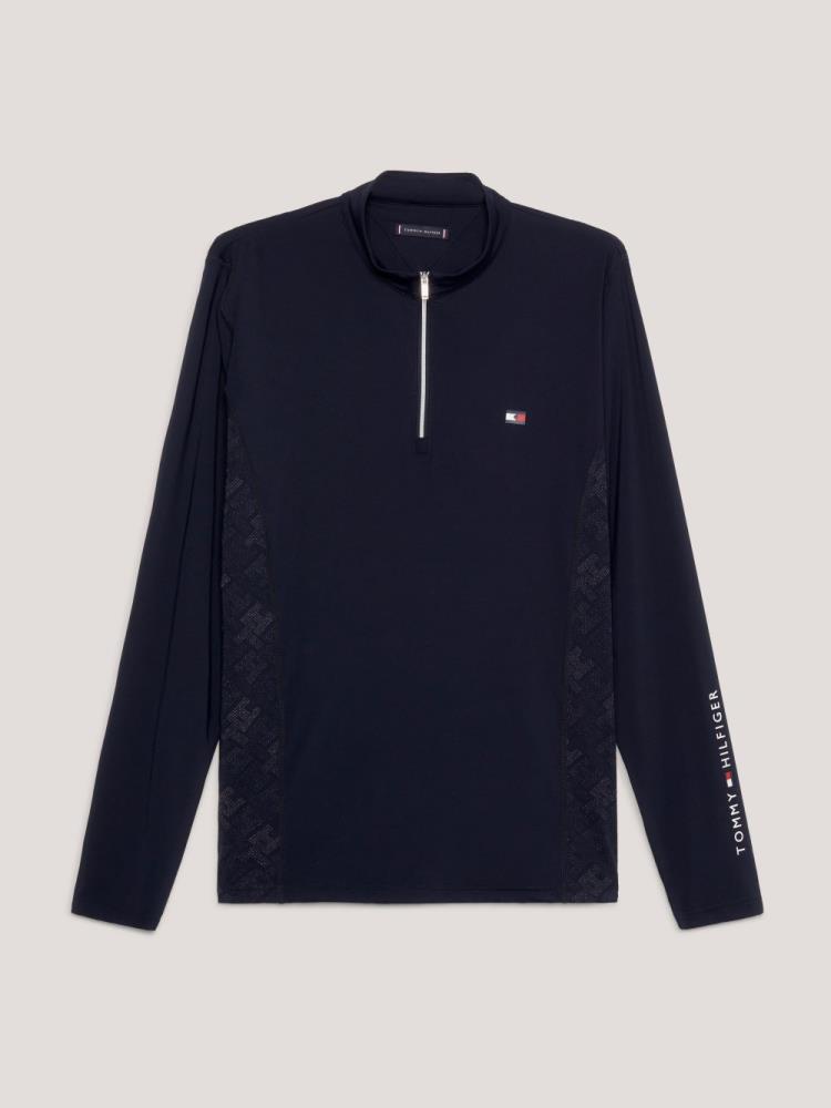 Tommy Hilfiger WELLINGTON LS Herren Trainingsshirt