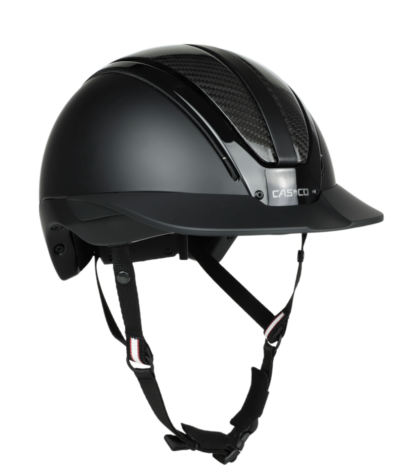 Reithelm Casco Duell One schwarz/carbon L 58-60 cm