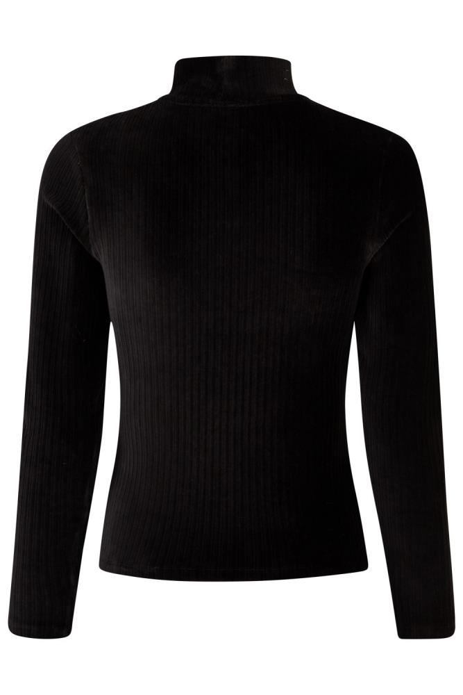Pikeur Damen Rip Shirt 6277 Selection black velvet 34