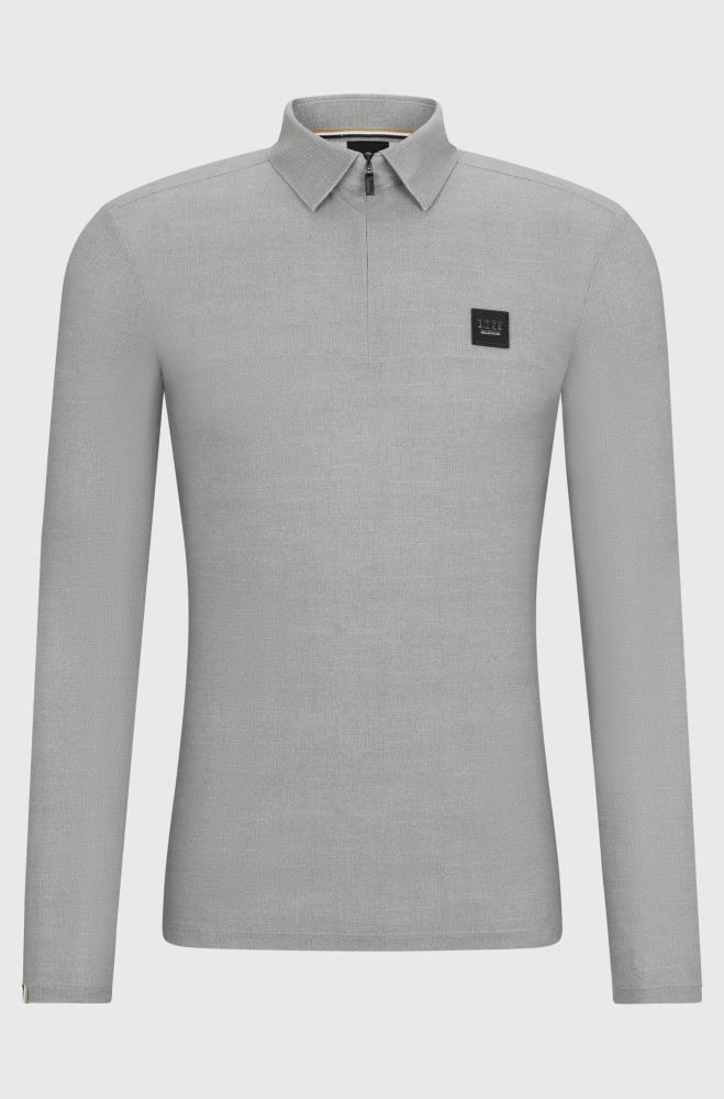 Boss Equestrian Training Shirt Elton LS light grey Boss Equestrian Training Shirt Elton LS light grey