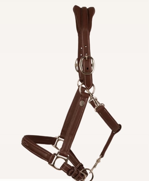 Dyon weiches Lederhalfter braun COB