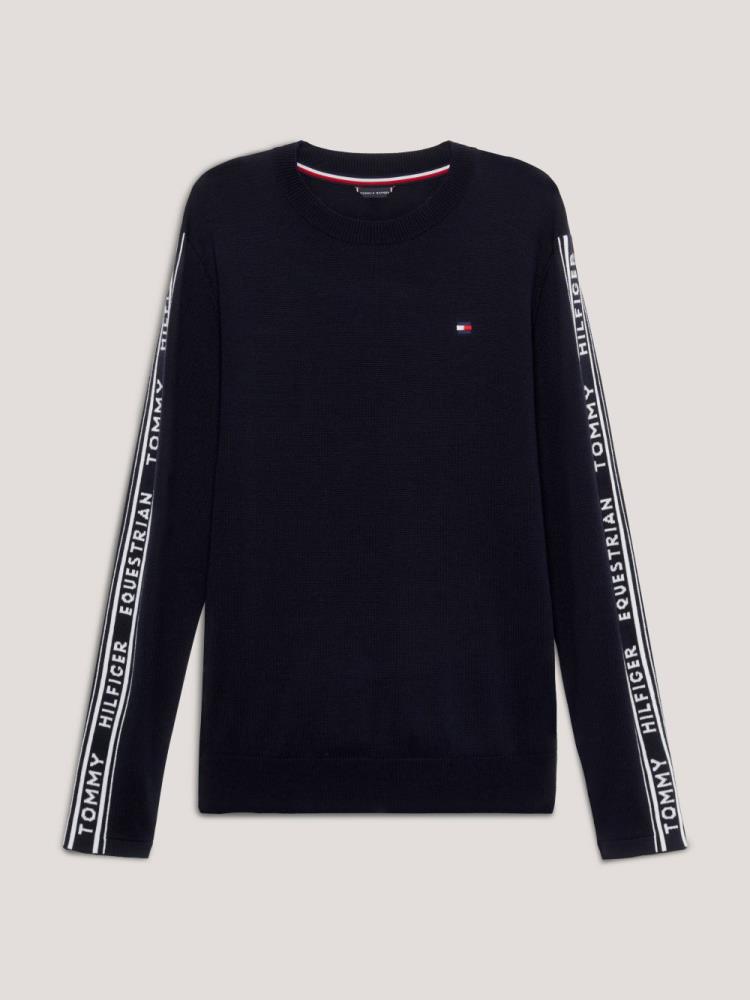 Tommy Hilfiger Seattle Jacquard Logo Sweater