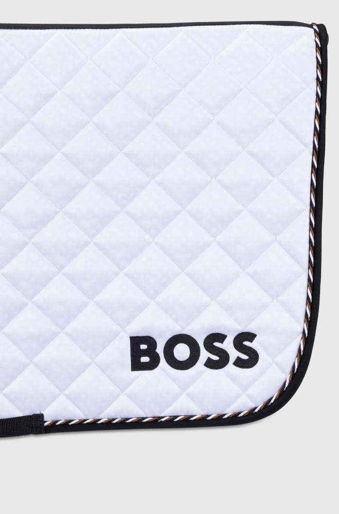 BOSS Equestrian Saddle Pad Signature white DR