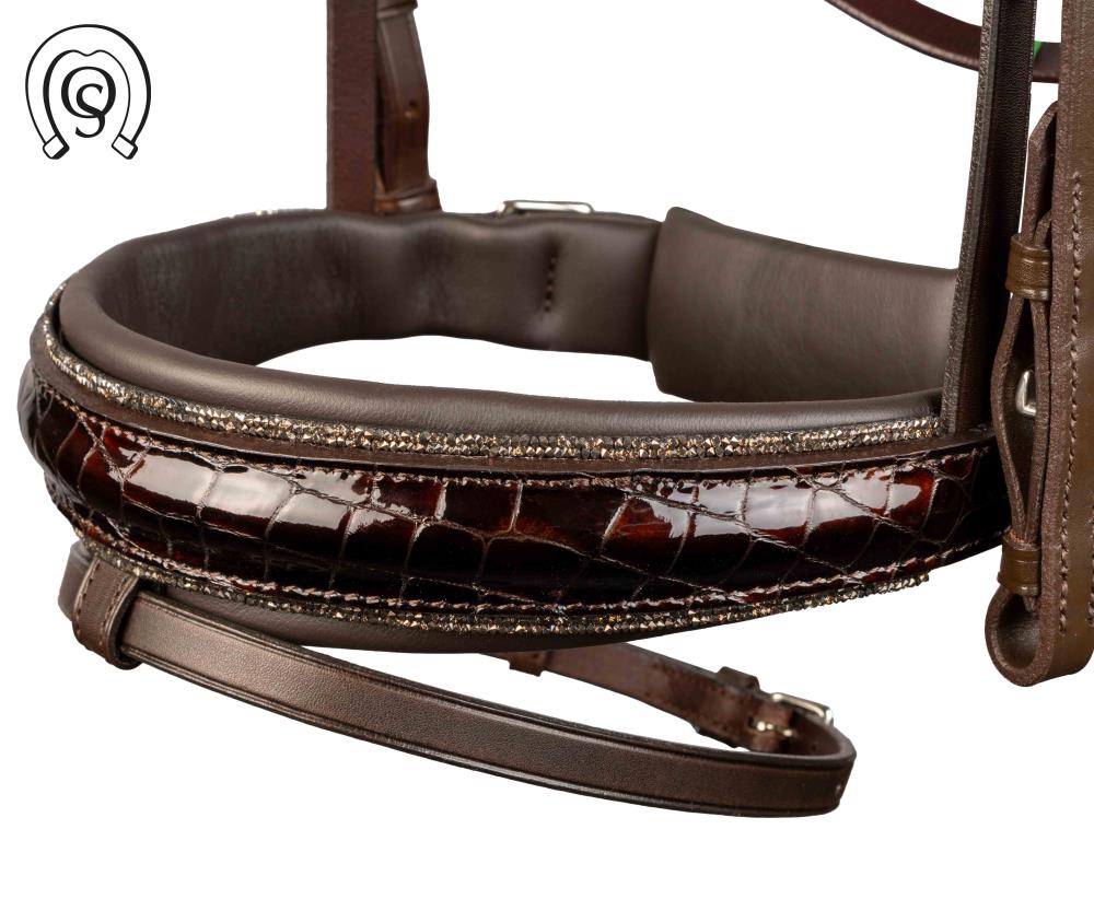 Otto Schumacher Trense Elegant chocolate I (Vollblut)