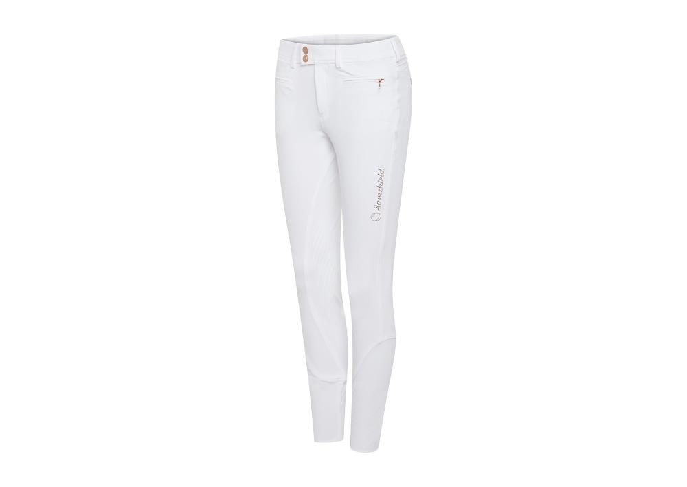 Samshield Reithose Diane FG SS23 white/rosegold F-30/ D-32