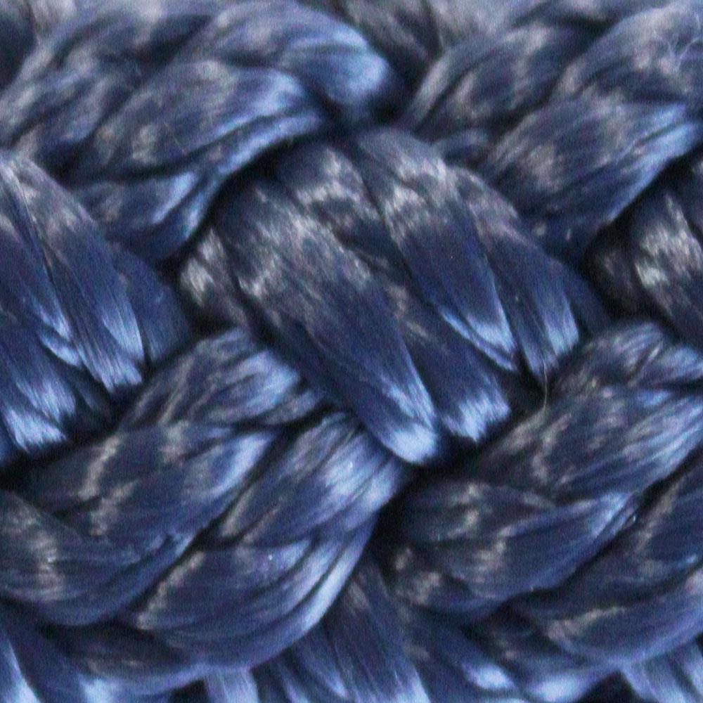 Equest Führstrick Twist Panikhaken chrom mocca