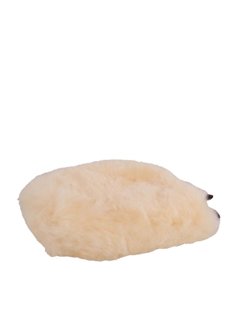 BR Putzhandschuh Schaffell beidseitig natur