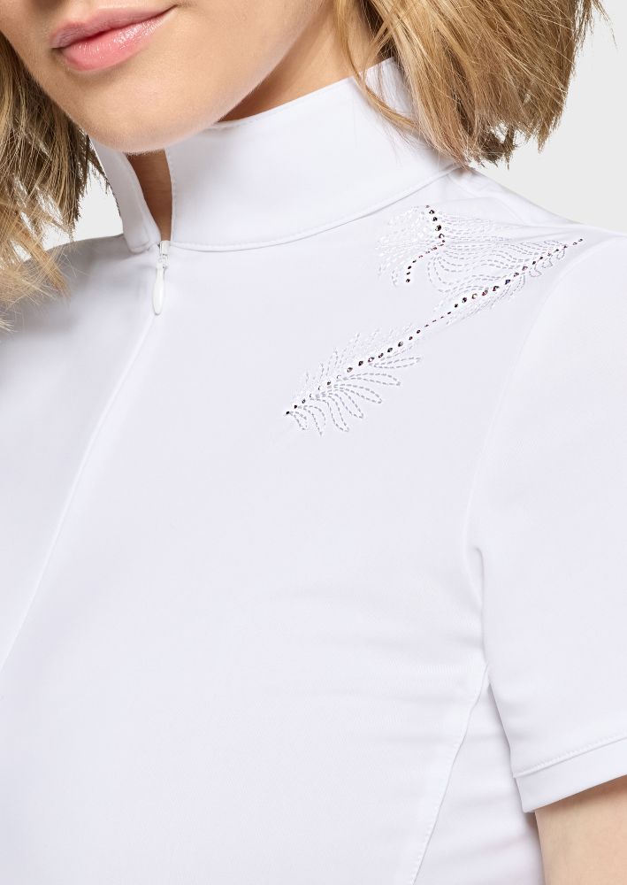 Samshield Shirt LEA CRYST FERNA SS26 white S