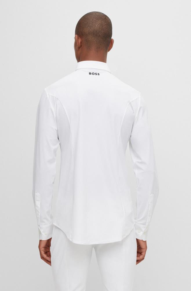 Boss Equestrian NORMAN Show Shirt White L
