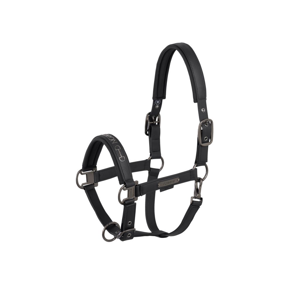 Eskadron Halfter FAUX LEATHER DP P25 black WE