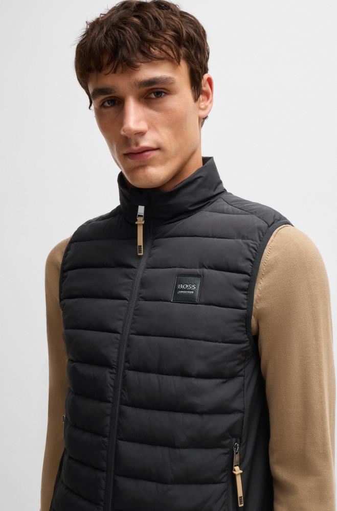 Boss Equestrian ASHTON leichte Puffer Weste Black XXL