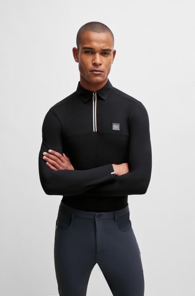 Boss Equestrian Training Shirt Elton LS black Boss Equestrian Training Shirt Elton LS black