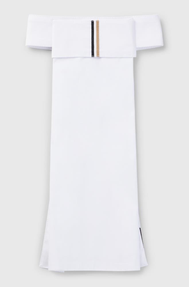 Boss Equestrian Plastron Signature white Onesize Boss Equestrian Plastron Signature white Onesize