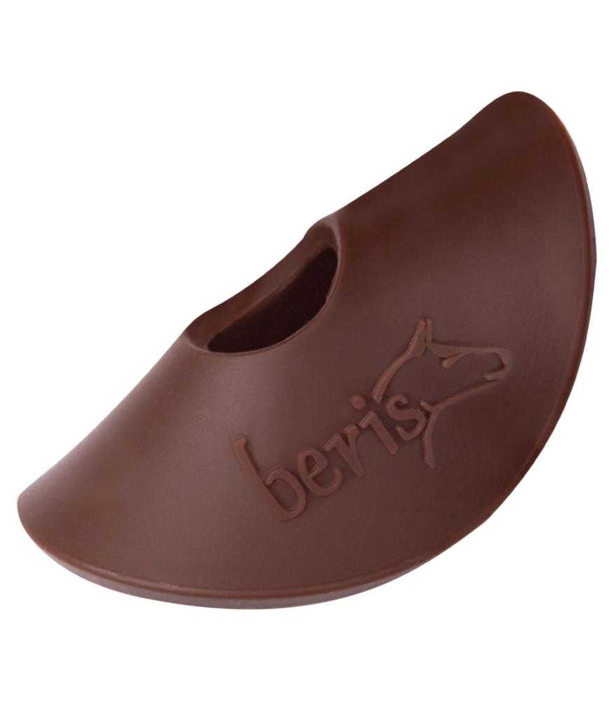 beris Gel-Gebissscheiben, 70 mm, ES, braun, 1 Paar beris Gel-Gebissscheiben, 70 mm, ES, braun, 1 Paar